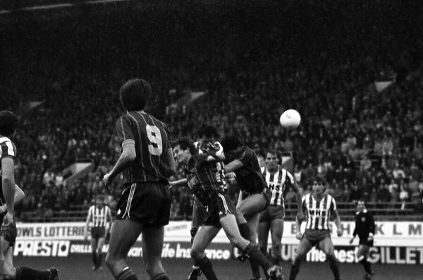 Sheffield Wednesday v. Leicester City. October 1984 MF18-05-049 The final score was a