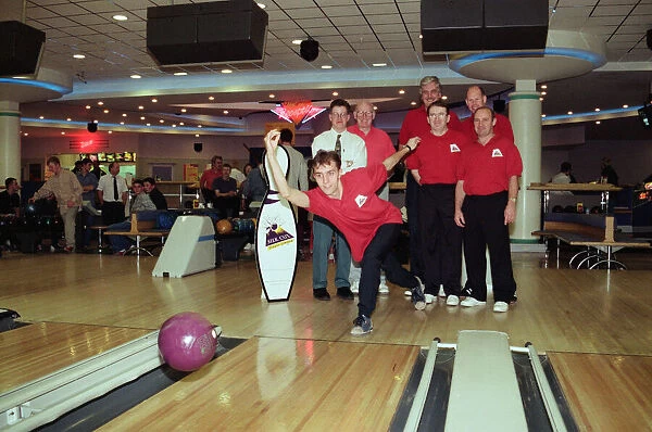 Simon Lawlor of the Stockton Strykers Tenpin Bowling Team based at the Hollywood Bowl