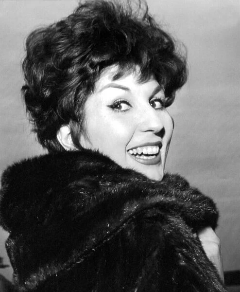 A smiling Alma Cogan pictured in December 1960