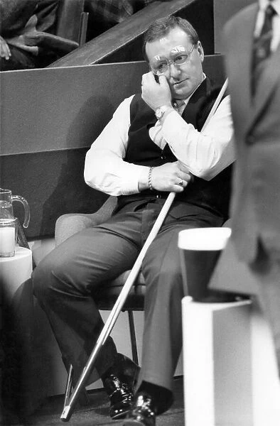 Snooker. Taylor Dennis. April 1986 P011459
