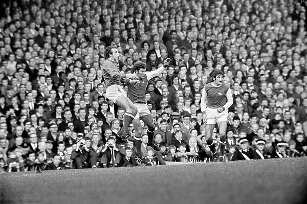 Sport Football. Arsenal vs. Manchester City. November 1969 Z11279-013