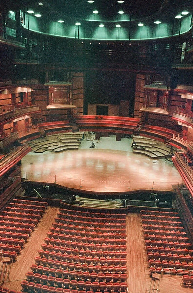 Symphony Hall, The ICC, Birmingham, 2nd January 1991. Construction nearing Completion