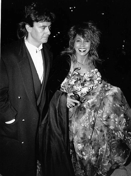 Tina Turner singer with boyfriend Erwin Bach 1989