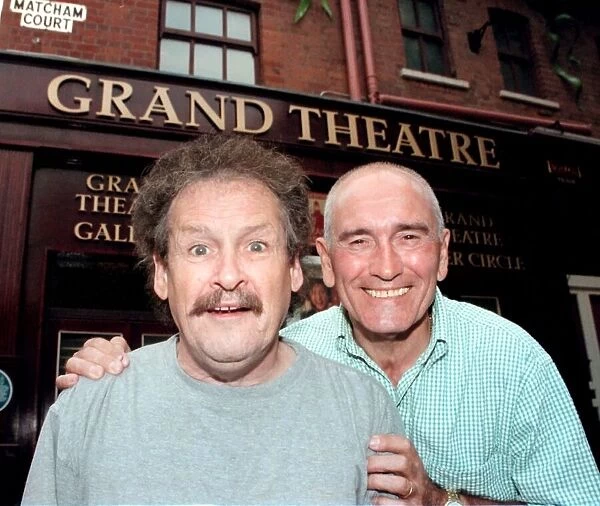 Tommy Cannon and Bobby Ball comedians August 1999 January 28th of comedy duo