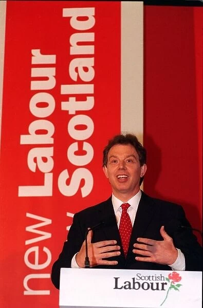 Tony Blair Labour Party Leader, speaking in Glasgow, April 1997