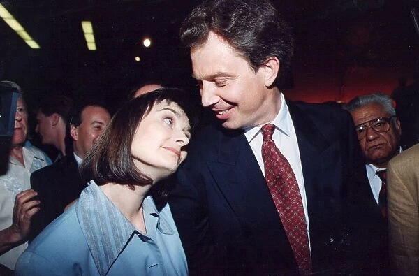 Tony Blair and wife Cherie at Labour party conference - July 1994 22 / 07 / 1994