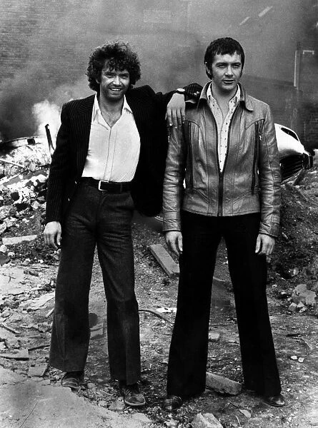 TV Programme The Professionals on set for the making of the new series