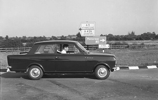 Vauxhall Viva seen here on a road test 22nd September 1963 Local Caption Watscan