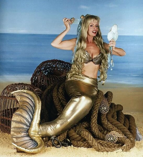 Vicki MIchelle Actress Dressed as a Mermaid Also Stars In The TV Progs '