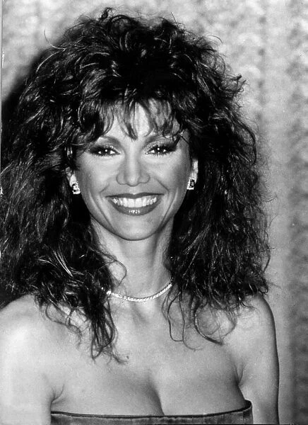 Victoria Principal Actress from American Soap Opera 'Dallas'Circa 1985
