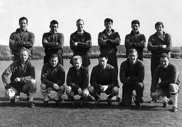 Wales Team to face Hungry this evening Wednesday 20th March 1963