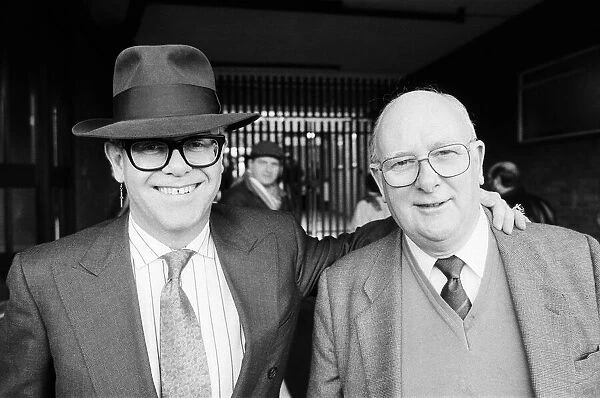 Watford FC Chairman Elton John (left) and Birmingham MP