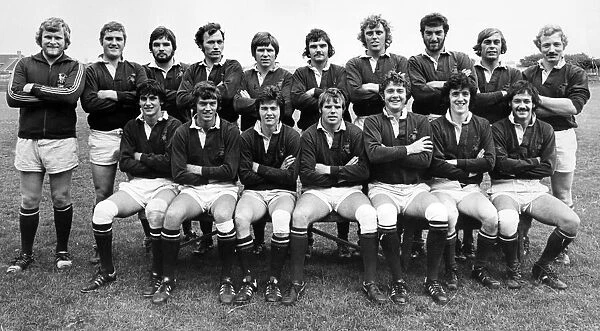 West Hartlepool Rugby Union Team, 27th September 1976