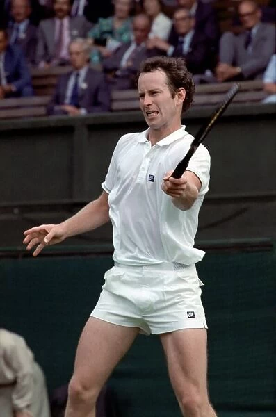 Wimbledon. (J. McEnroe). June 1988 88-3317-038