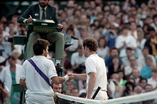 Wimbledon. John McEnroe. June 1988 88-3372-136