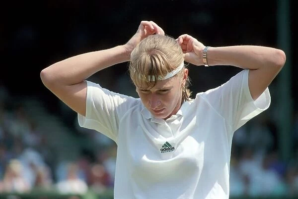 Wimbledon. Steffi Graf. July 1991 91-4353-106