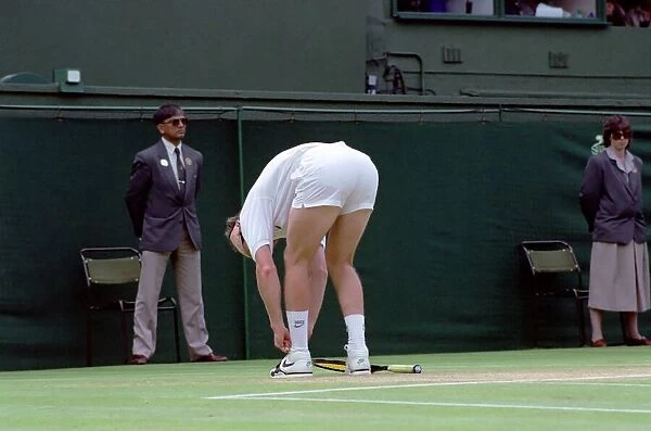 Wimbledon Tennis. John McEnroe. July 1991 91-4197-065