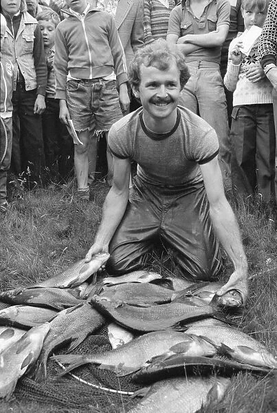 Winner of the Ladbrokes Super League fishing competition Steve Gardener of Redhill