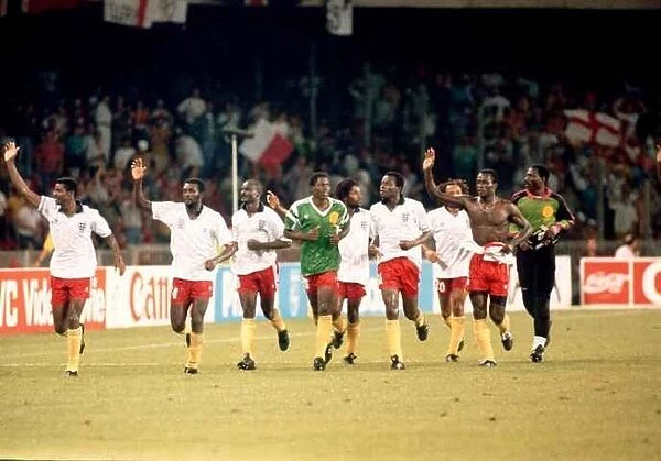 World Cup 1990 England 3 Cameroon 2 after extra time at