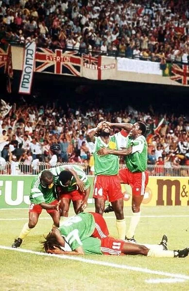 World Cup 1990 Quarter Finals England 3 Cameroon 2 after extra time