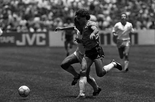 World Cup Finals 1986 England 1 Argentina 2 Gary Lineker