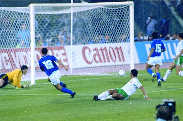 World Cup Finals Quarter Final 1990 Stadio Olimpico in Rome Italy Italy 1 v