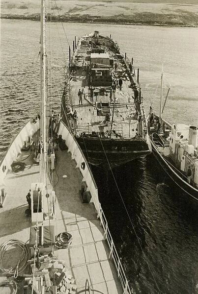 SS Great Britain and Salvage Vessels in Falkland Islands, 1970