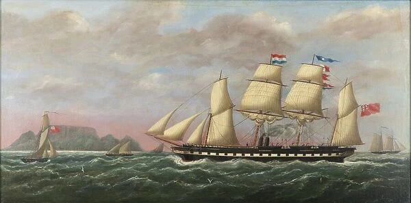 The SS Great Britain in Table Bay, 1852