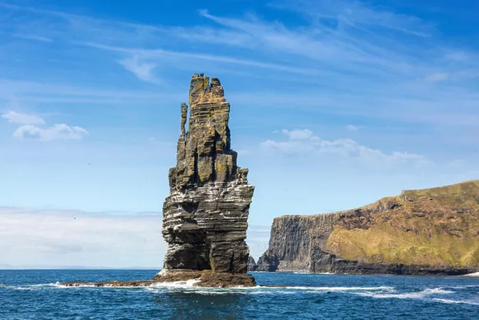 Framed Print : The Cliffs of Moher Branaunmore Sea Stack Print Framed Print : The Cliffs of Moher Branaunmore Sea Stack Print