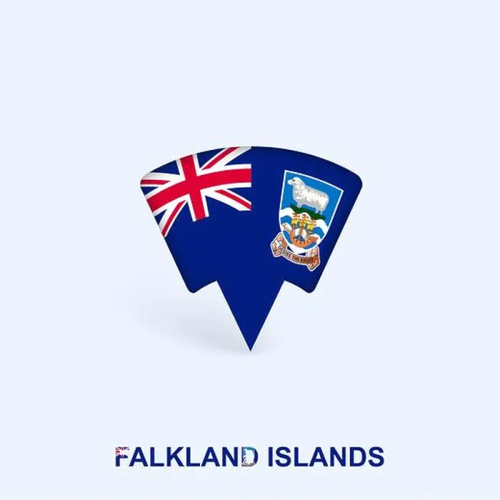 Framed Print : Falkland Islands Flag Map Pointer Design Print Framed Print : Falkland Islands Flag Map Pointer Design Print