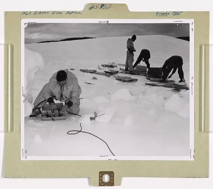 Framed Print : Fusing Thermite Charges on Large Iceberg Print Framed Print : Fusing Thermite Charges on Large Iceberg Print
