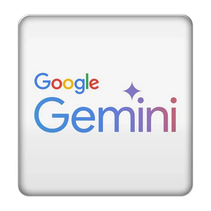 Framed Print : Google Gemini Logo Icon Print