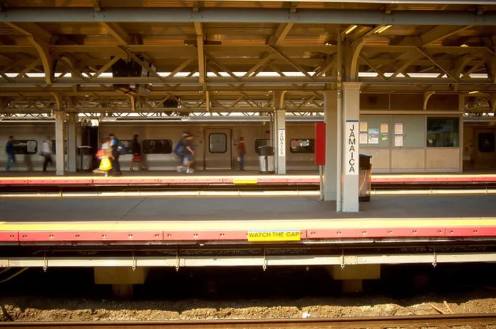 Framed Print : Railway Station Platform Print with Train Framed Print : Railway Station Platform Print with Train