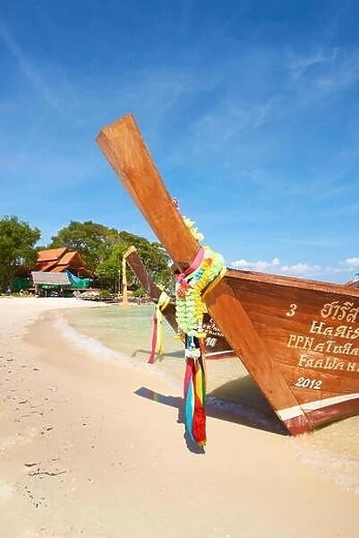 Thailand - Phi Phi Island, Phang Nga Bay, long tail boat