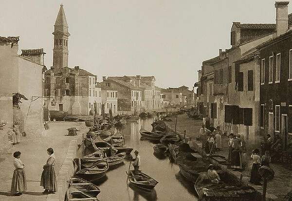 Animated view of Burano, Venice