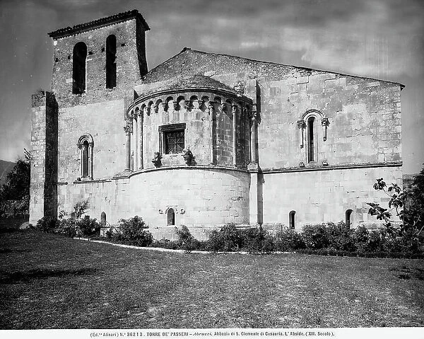 Apse of the Abbey of San Clemente, Casauria, Torre de'Passeri