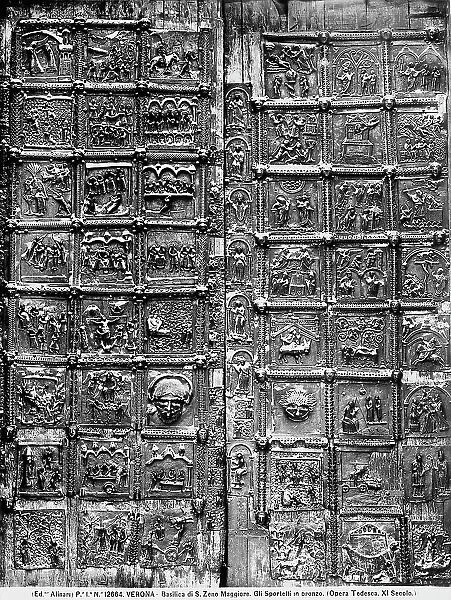 Bronze doors of the Basilica of San Zeno Maggiore, Verona
