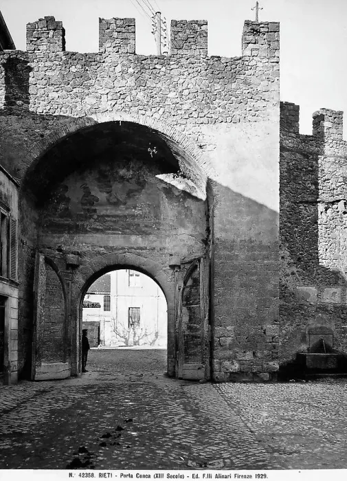 Framed Print : Conca Gate, Rieti Framed Print : Conca Gate, Rieti