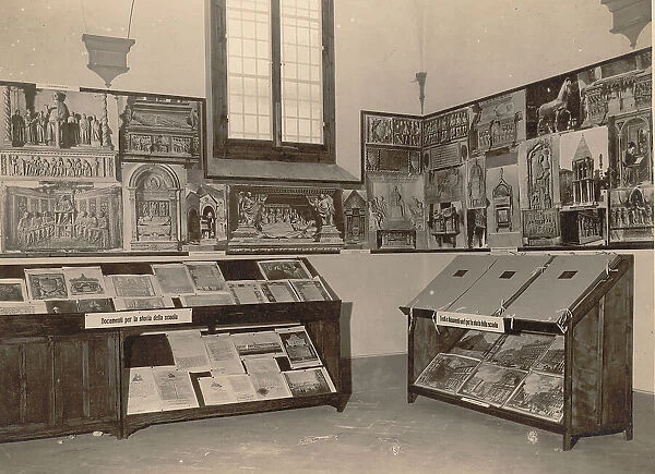 Documents and texts for the history of the school; educational exhibition