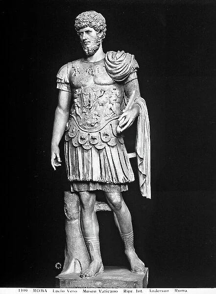 Emperor Lucius Verus: work preserved in the Vatican Museums, Vatican City