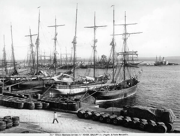 Gallipoli. The merchant port