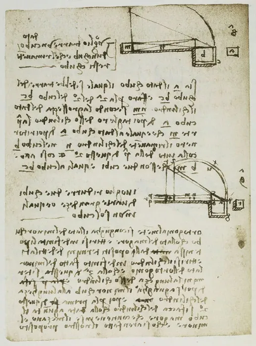 Framed Print : Geometry notes on cubes, writings belonging to the Codex Forster I, c.31v, by Leonardo da Vinci, housed in the Victoria and Albert Museum in London Framed Print : Geometry notes on cubes, writings belonging to the Codex Forster I, c.31v, by Leonardo da Vinci, housed in the Victoria and Albert Museum in London