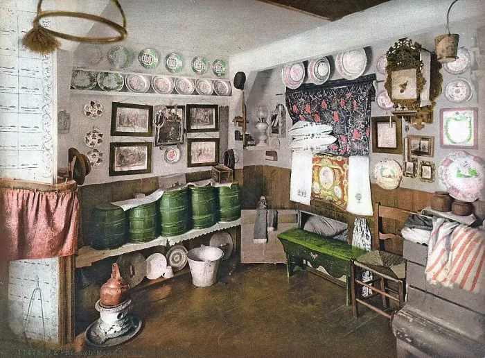 Framed Print : Interior of a German house Framed Print : Interior of a German house