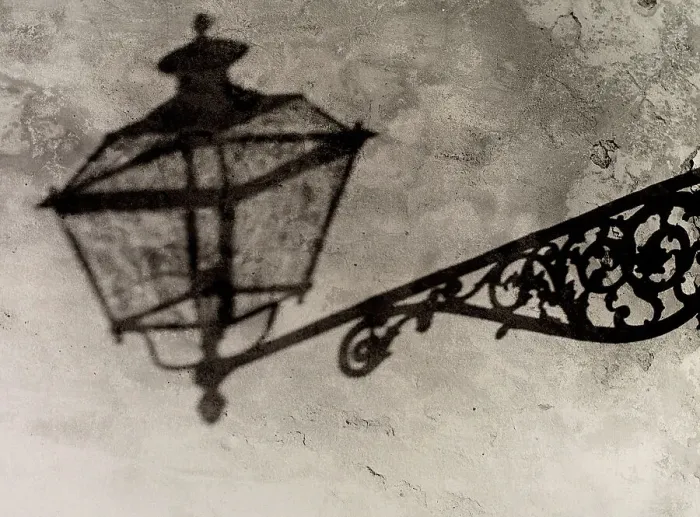 Framed Print : Shadow of a lamp Framed Print : Shadow of a lamp