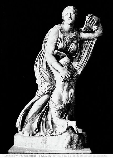 Niobe with her youngest daughter, Uffizi Gallery, Florence