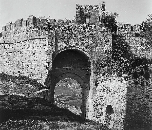 The northern walls, Tarquinia, Viterbo