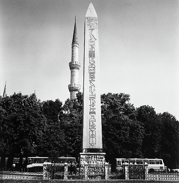 Obelisk of Thodosius at the Hippodrome of Istanbul, Turkey
