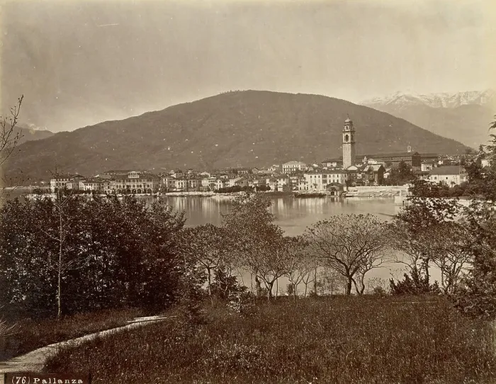 Framed Print : Panoramic view of Pallanza Framed Print : Panoramic view of Pallanza