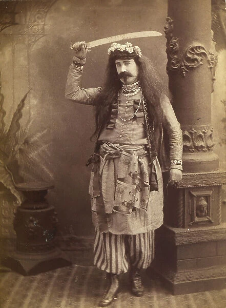 Portrait of a man in Caucasian dress