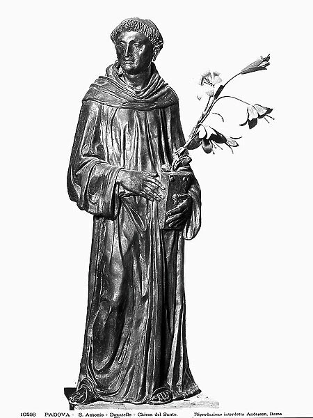 S. Antonio, bronze statue by Donatello, the Basilica del Santo, Padua